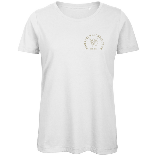 Damen Premium Bio T-Shirt "MARROD Wellness Club"